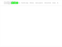 Tablet Screenshot of designsistem.com